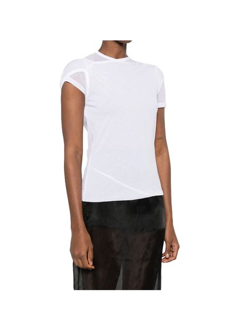 T-shirt Pinko donna 104654 A2CL bianca jersey garza leggera manica corta PINKO | T-shirt | 104654 A2CLZ04
